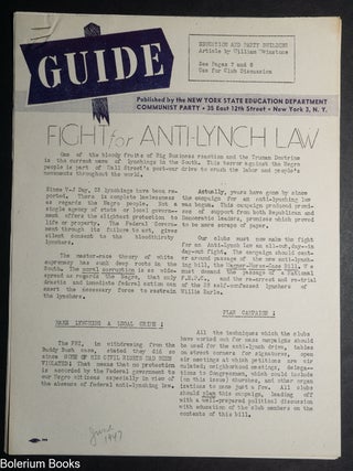 Cat.No: 345761 Educational Guide. Volume 1, Number 4. June 1947