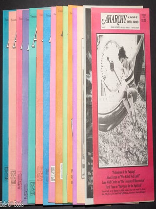 Anarchy: a journal of desire armed [62 issues]