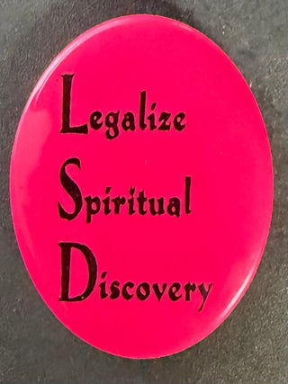 Cat.No: 345969 Legalize Spiritual Discovery [pinback button