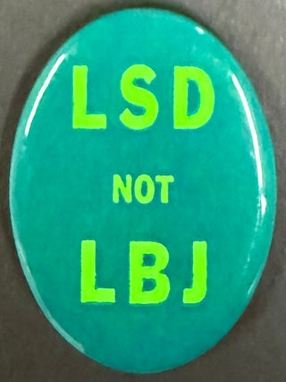Cat.No: 346012 LSD not LBJ [pinback button