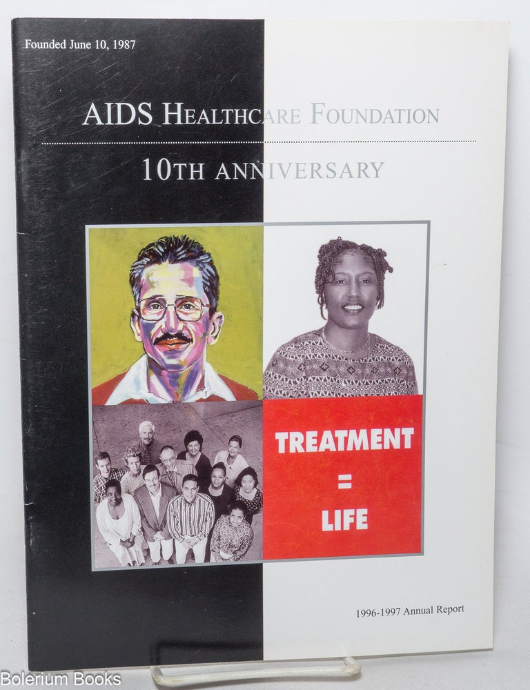 Cat.No: 346189 AIDS Healthcare Foundation: 1996-1997 annual report