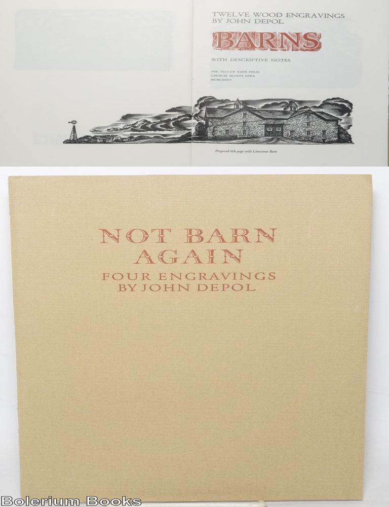 Cat.No: 346245 Not Barn Again, four engravings by John Depol. John Depol, Neil Shaver.