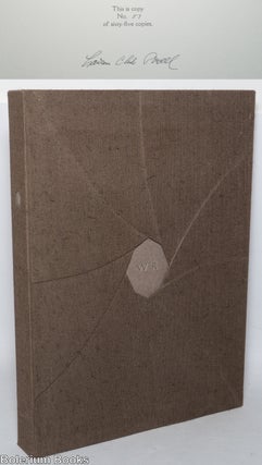 Cat.No: 346259 Type-faces: A Photographic Study of Ward Ritchie. With a foreword by...