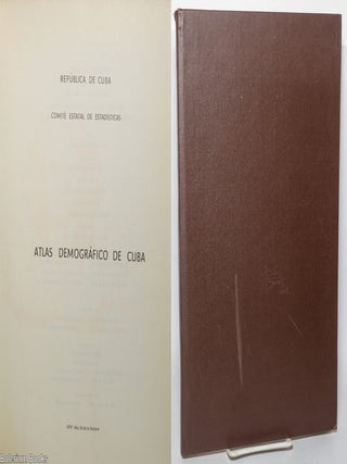Cat.No: 346333 Atlas Demografico de Cuba