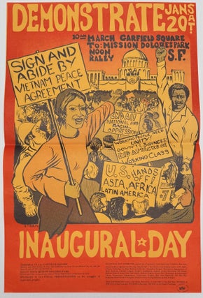 Cat.No: 346461 Demonstrate Jan. 20 Sat. / Inaugural Day [poster