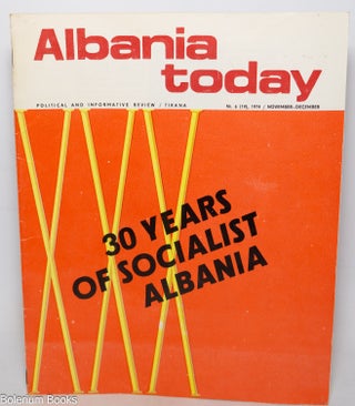 Cat.No: 346571 Albania Today. No 6 for 1974 (whole number 19