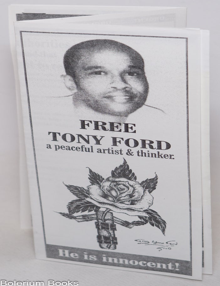 Cat.No: 346630 Free Tony Ford, a peaceful artist & thinker. He is