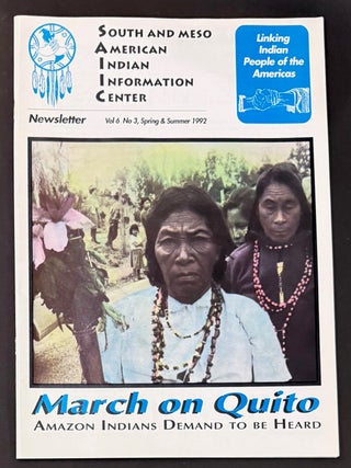 Cat.No: 346875 South and Central American Indian Information Center (SAIIC); vol. 6 no. 3...