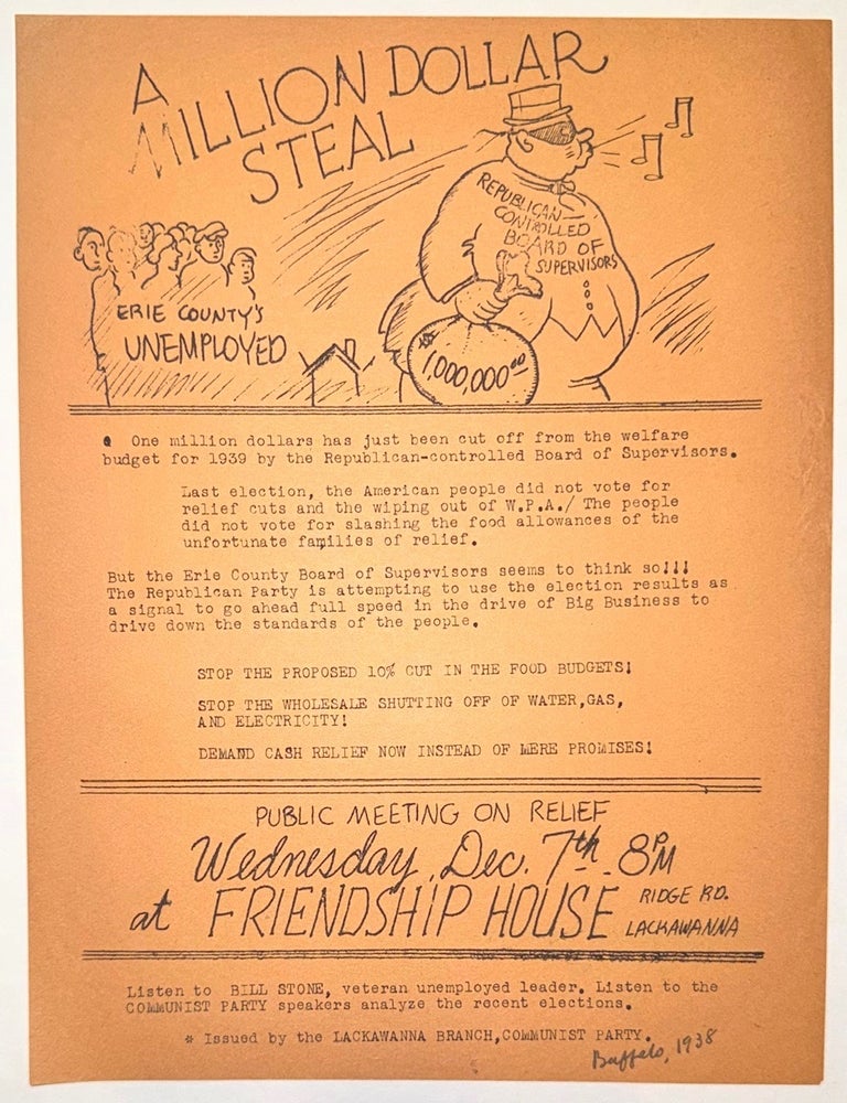 Cat.No: 346954 A million dollar steal [handbill]