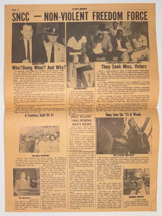 Cat.No: 346962 SNCC - Non-Violent Freedom Force [broadside