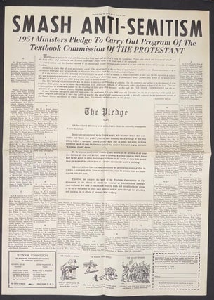 Cat.No: 346971 Smash Anti-Semitism. 1951 Ministers Pledge to Carry Out Program of the...