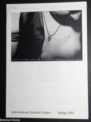 Cat.No: 347078 Autonomous Feminist Project (Spring 1992). Sonya Huber