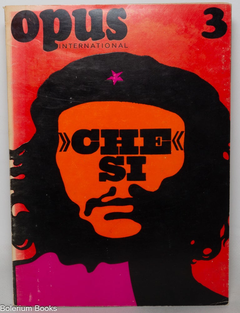 Cat.No: 347307 Opus International 3, October 1967. G. Gassiot-Talabot, Alain Jouffroy, Jean-Jacques Leveque, Michel Butor, Alain Robbe-Grillet, Francois Bayle, Jean-Clarence Lambert.