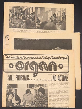 Cat.No: 347352 The College of Environmental Design House Organ [three issues