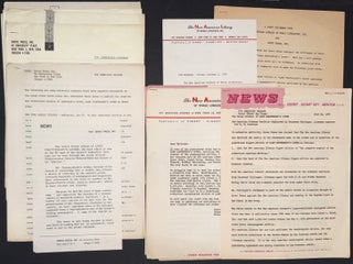 Cat.No: 347500 [Group of 14 documents issued amidst competing efforts by Grove Press and...