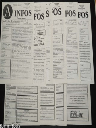 Cat.No: 347765 A Infos; Bulletin d'information [ten issues