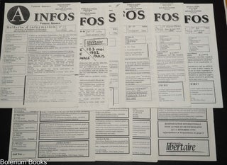 Cat.No: 347765 A Infos; Bulletin d'information [ten issues