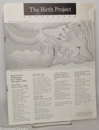 Cat.No: 347793 The Birth Project Newsletter: No. 5, Fall 1983. Judy Chicago
