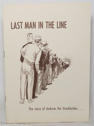 Cat.No: 347824 Last Man in the Line: The story of Andrew the Stockholder