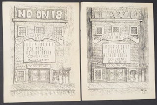 Cat.No: 348164 [Two handbills promoting the Independent Political Action Unity Conference...