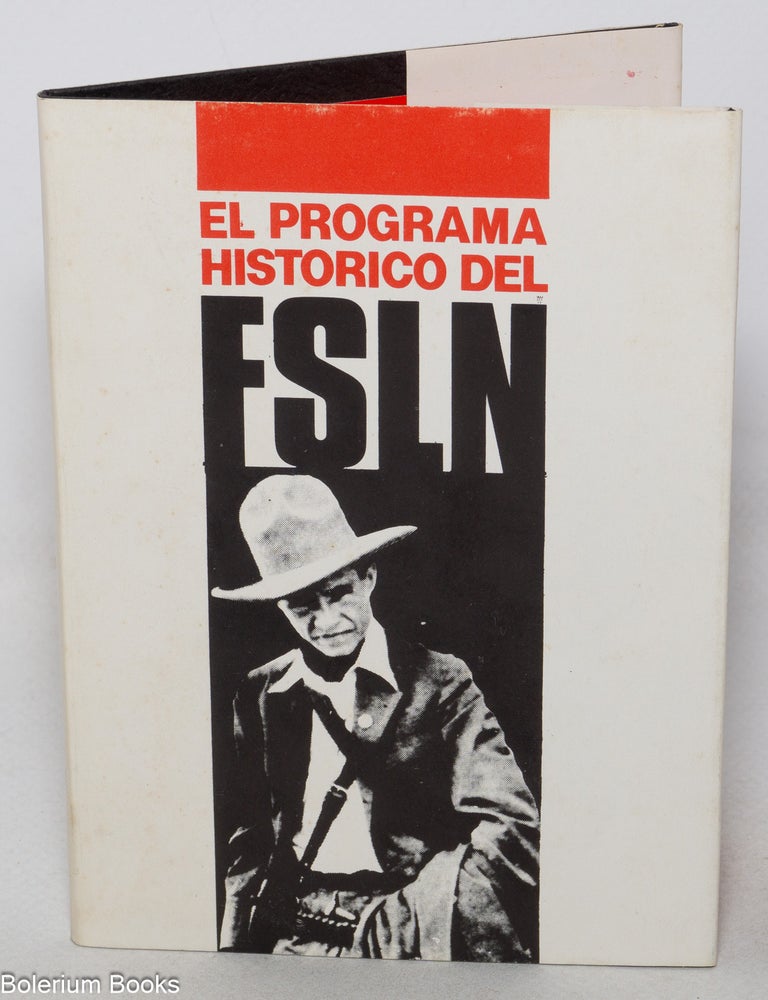 Cat.No: 348235 El programa hist&oacute;rico del FSLN