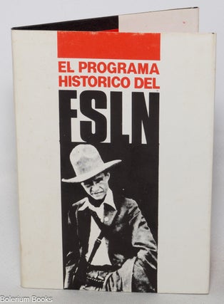 Cat.No: 348235 El programa histórico del FSLN