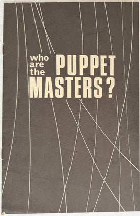 Cat.No: 348242 Who are the puppet masters?