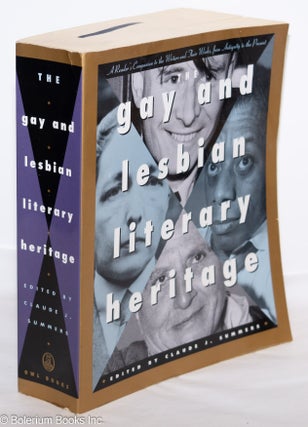 Cat.No: 34841 The Gay and Lesbian Literary Heritage; a reader's companion to the writers...