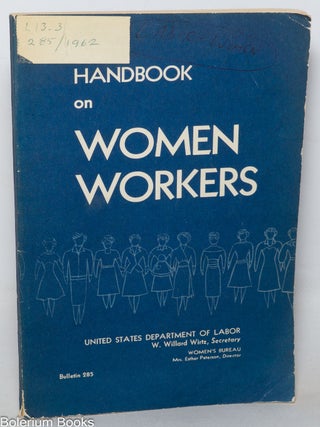 1962 Handbook on Women Workers