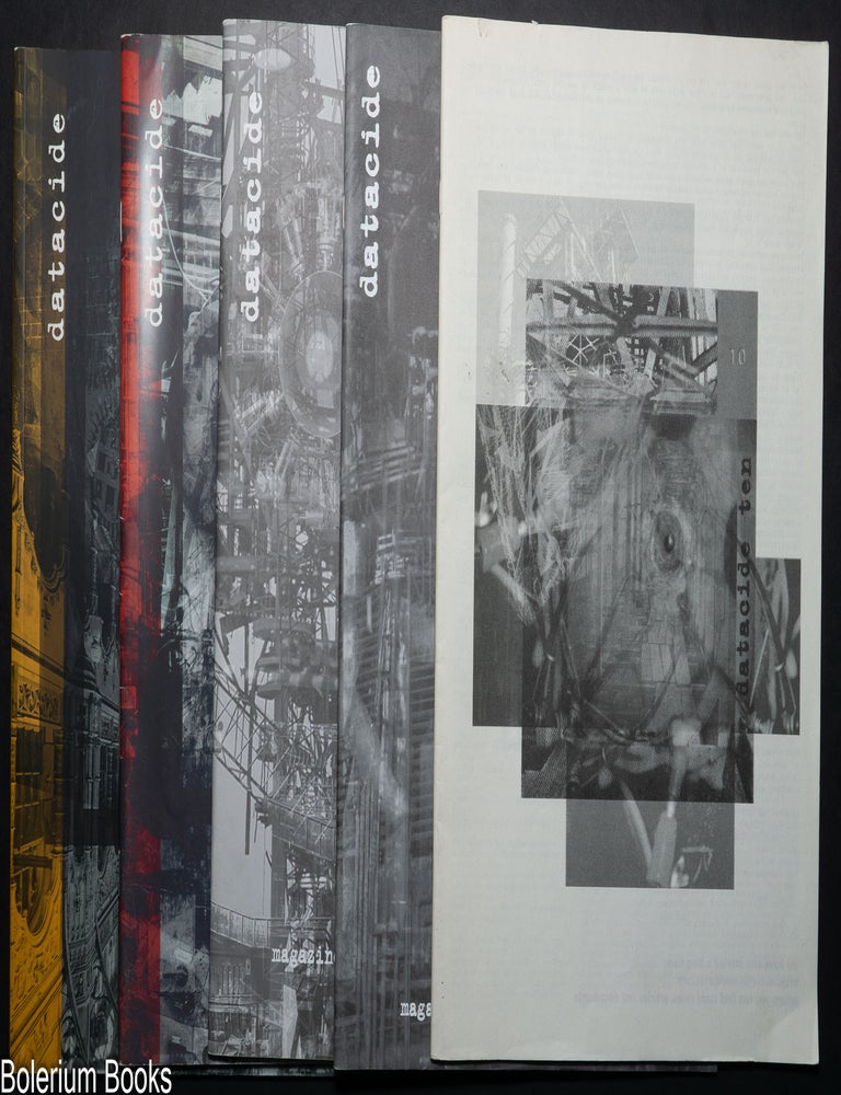 Cat.No: 348504 Datacide [5 issues] magazine for noise & politics