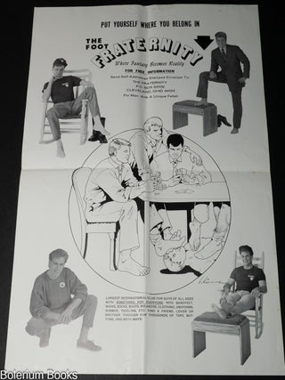 Put Yourself Where You Belong in the Foot Fraternity / Where Fantasy Becomes Reality [poster
