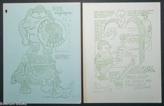 Cat.No: 348693 [Two Department of Social Services for Radical Political Action handbills