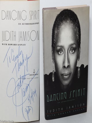Dancing Spirit: an autobiography [inscribed & signed