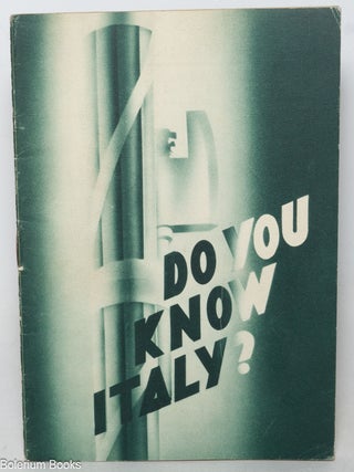 Cat.No: 348744 Do You Know Italy?