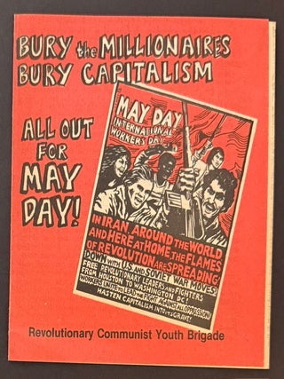 Cat.No: 348765 Bury the millionaires, Bury capitalism. All out for May Day!