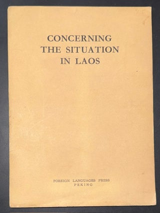 Cat.No: 348841 Concerning the situation in Laos