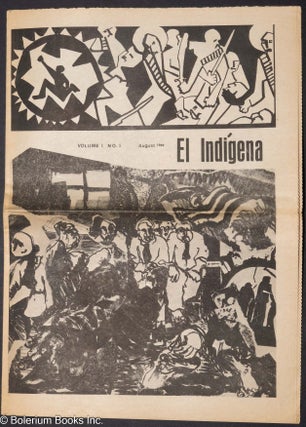 Cat.No: 34885 El Indígena. Volume 1, no. 1 (August 1969