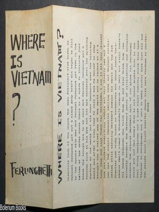 Where is Vietnam? [broadside
