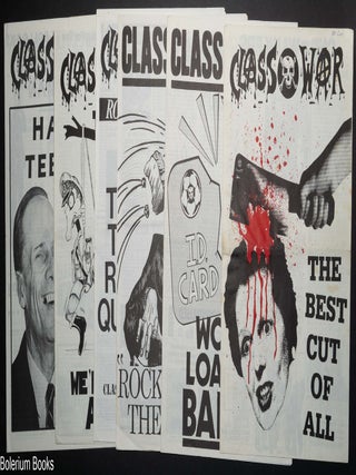Cat.No: 348894 Class War; no war but the class war! [6 issues