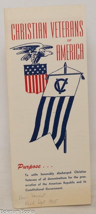 Cat.No: 348929 Christian Veterans of America