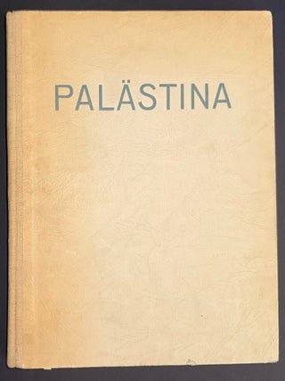Cat.No: 349023 Pal&auml;stina. 188 Bilder nebst einer &Uuml;bersichtskarte und einer...