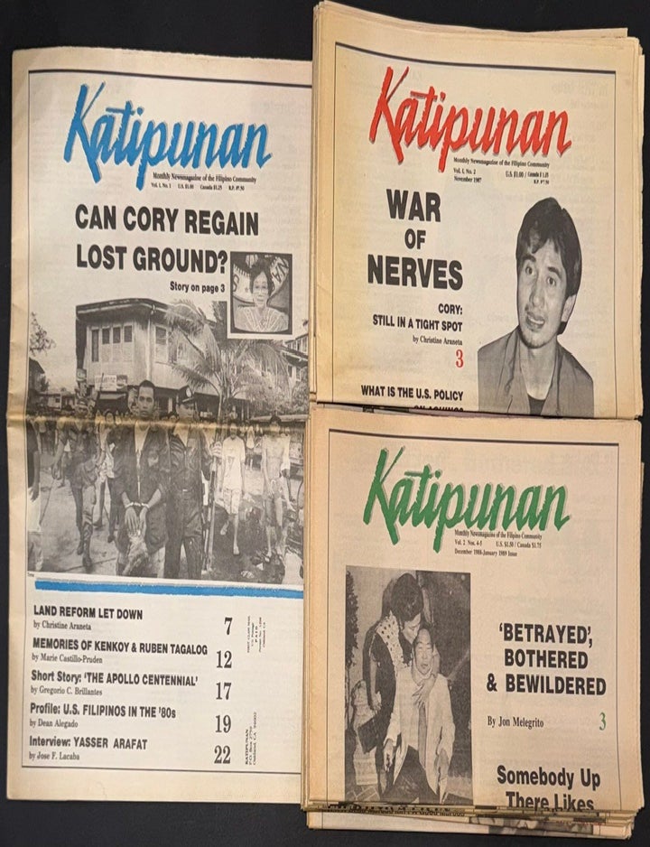 Cat.No: 349044 Katipunan: Monthly newsmagazine of the Filipino community [35 issues, the complete run]
