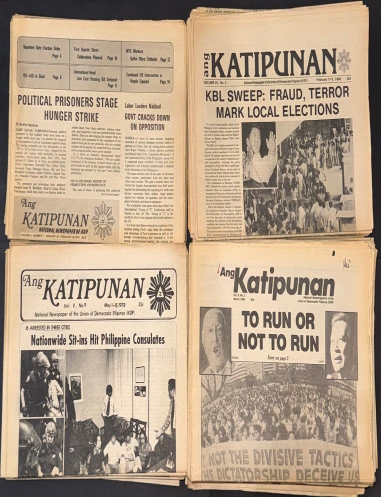 Cat.No: 349045 Ang Katipunan [122 issues plus three supplemental issues]