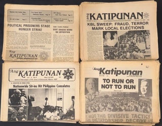 Cat.No: 349045 Ang Katipunan [122 issues plus three supplemental issues