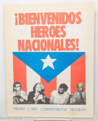 Cat.No: 349108 ¡Bienvenidos Heroes Nacionales! February 2, 1980 Commemorative Program