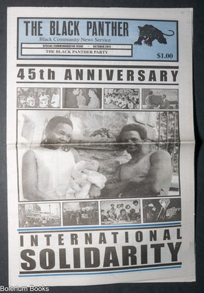Cat.No: 349166 The Black Panther Black Community News Service. Special commemorative...