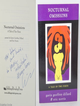Cat.No: 349174 Nocturnal Omissions: a tale of two poets [inscribed & signed]. Gavin...