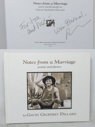 Cat.No: 349210 Notes From a Marriage: poems and photographs [inscribed & signed...