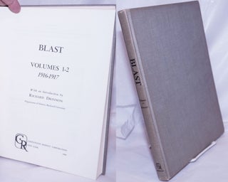 Cat.No: 34929 The Blast, volumes 1-2, 1916-1917. With an introduction by Richard Drinnon