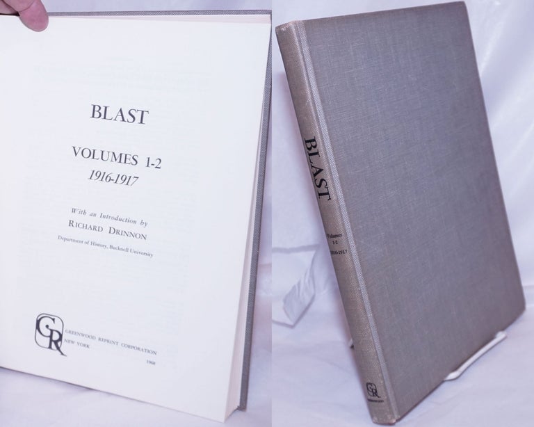 Cat.No: 34929 The Blast, volumes 1-2, 1916-1917. With an introduction by Richard